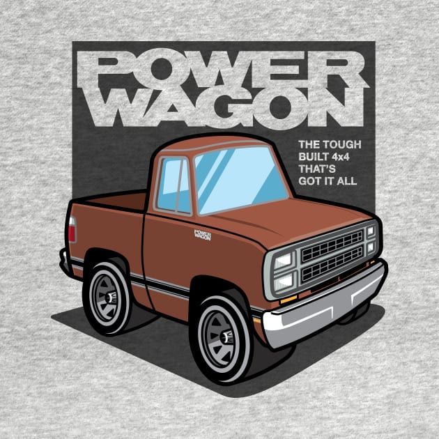 Ginger - Power Wagon (1980) by jepegdesign